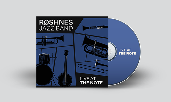 Røshnes Jazz Band CD cover
